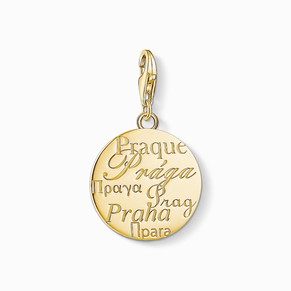 Dampärlor Thomas Sabo IC1236341339 Gyllene 2 cm - 2