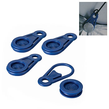 Awning and tarpaulin clamps set Bensontools Gem Blå 6 antal Ø 0,44 x 8,3 cm
