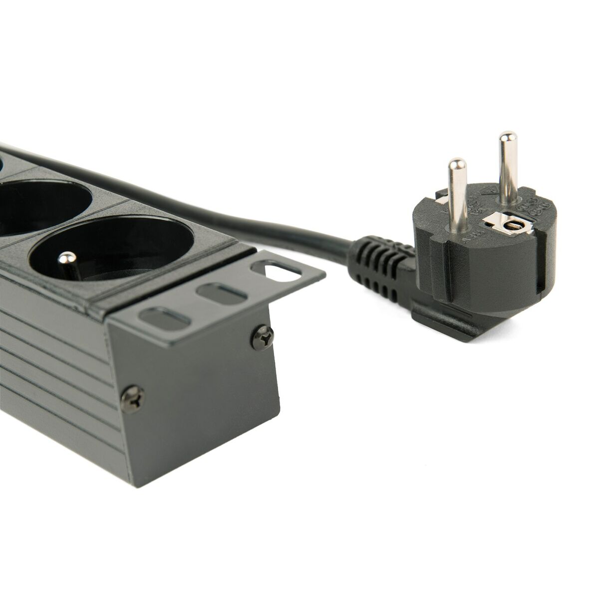 Överspänningsskydd 19" 8 Tomas Schuko med På/Av knapp GEMBIRD EG-PDU-014-F (3 m) - 4