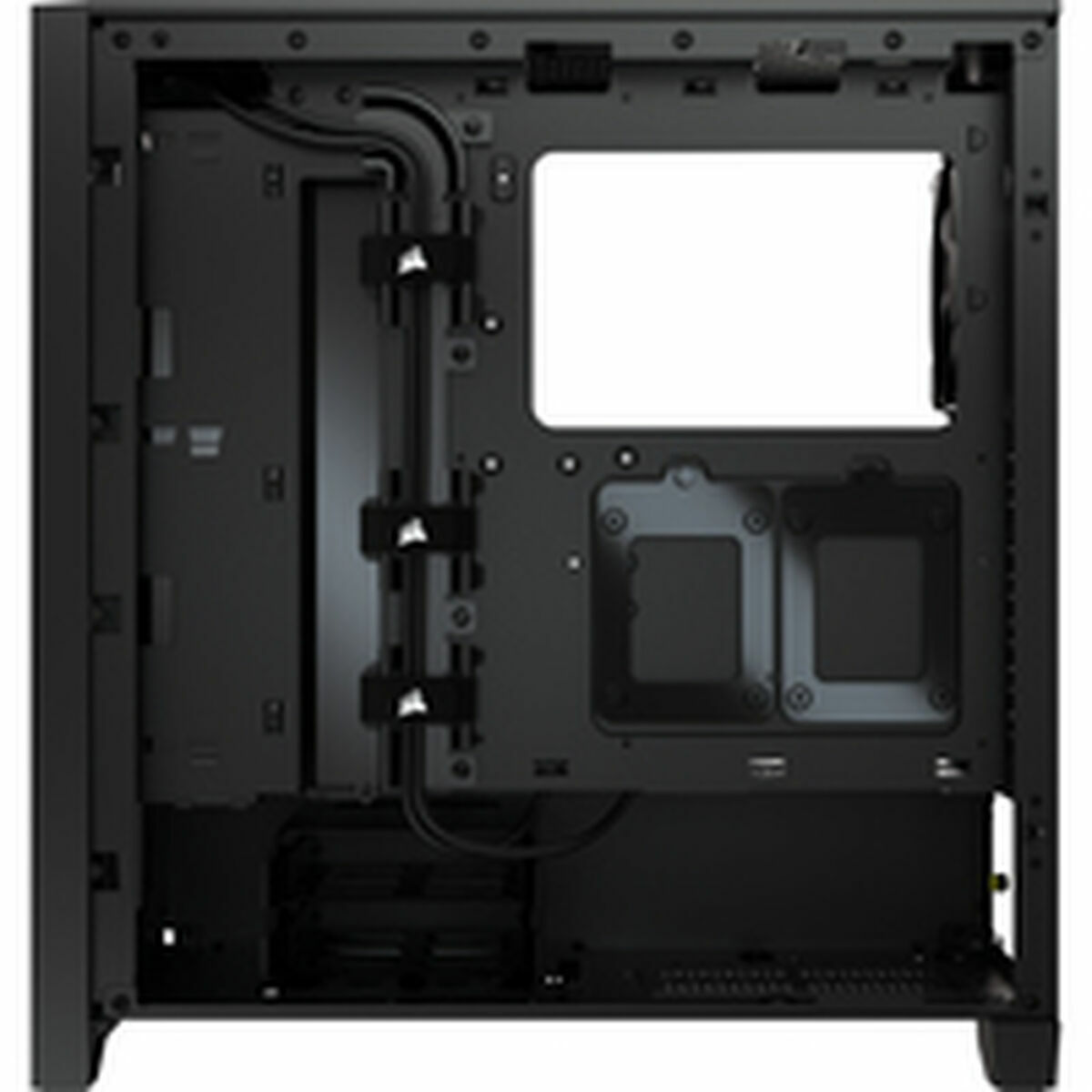 ATX Semitorn Corsair 4000D Airflow Svart - 8