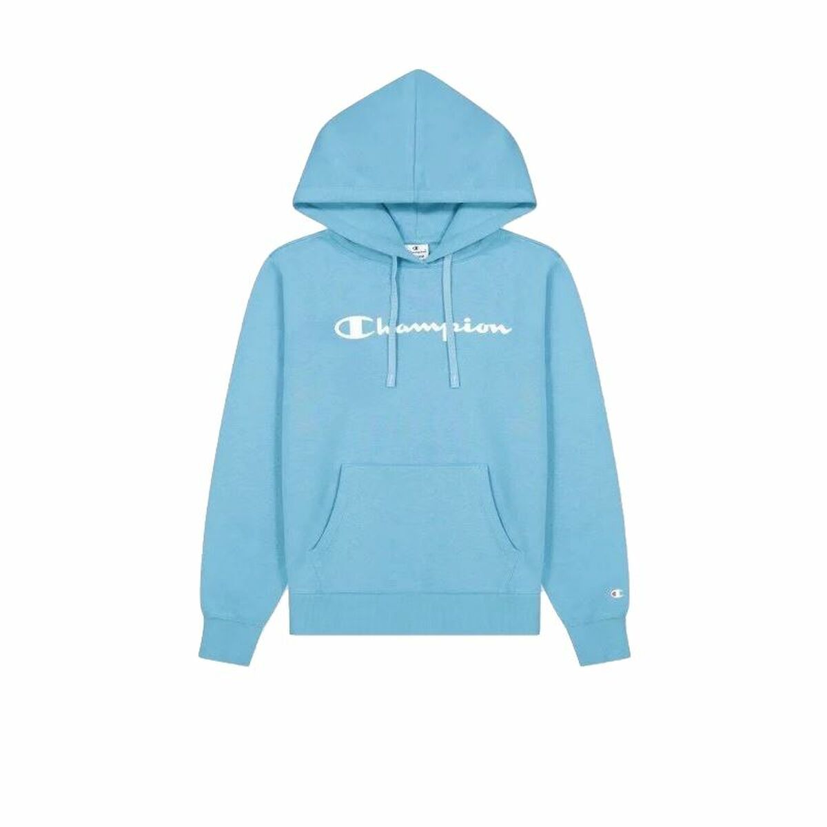 Tröja med huva Herr Champion Crewneck Vit Vatten