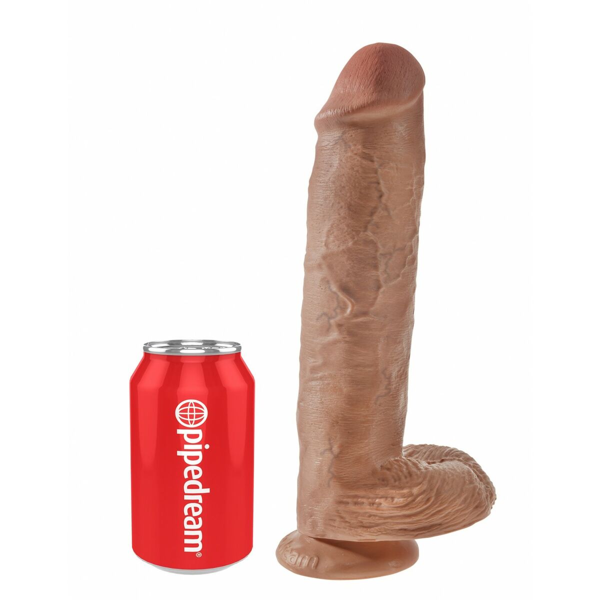 Realistisk dildo Pipedream King Cock PVC - 3
