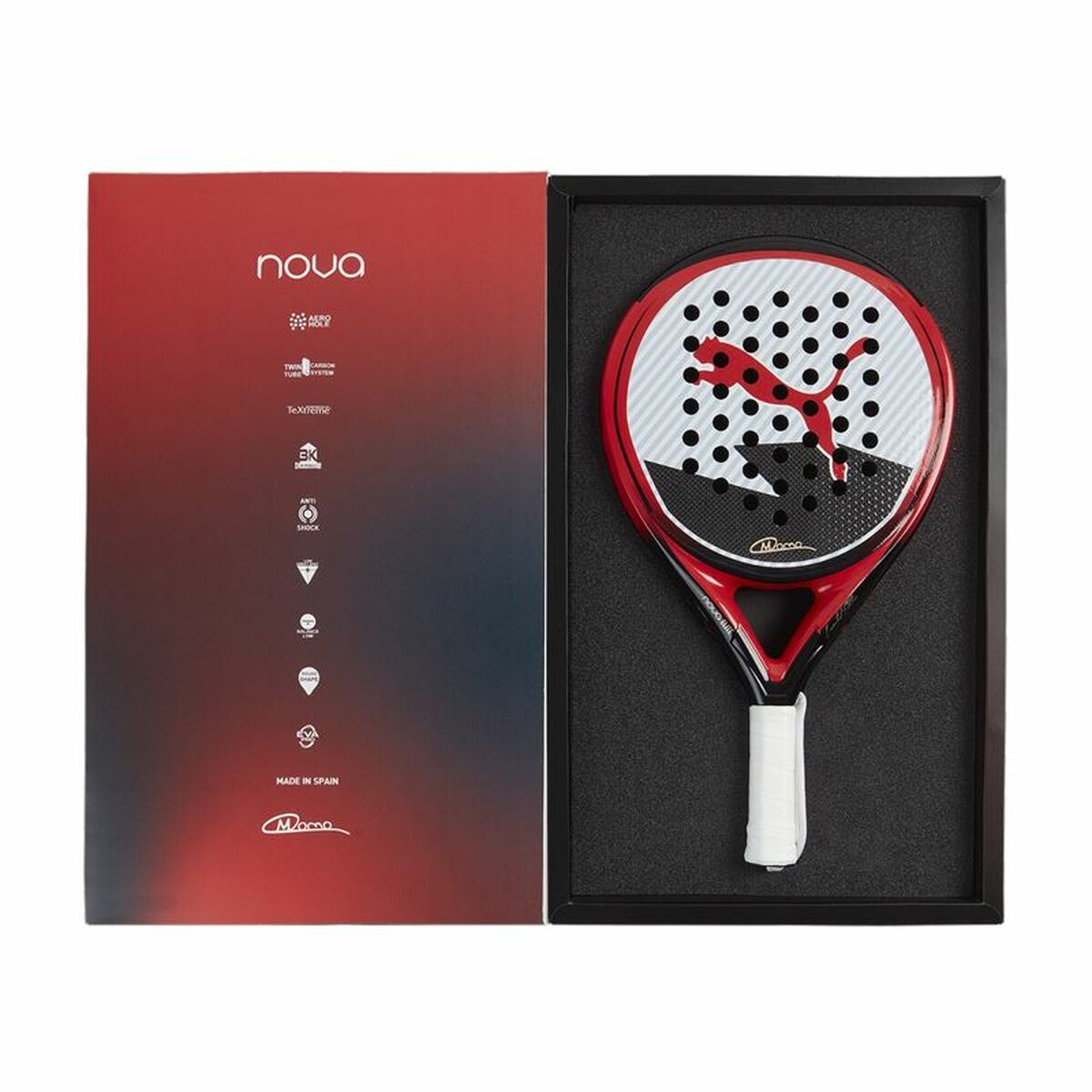 Padelracket Puma Nova Elite Momo Röd - 4
