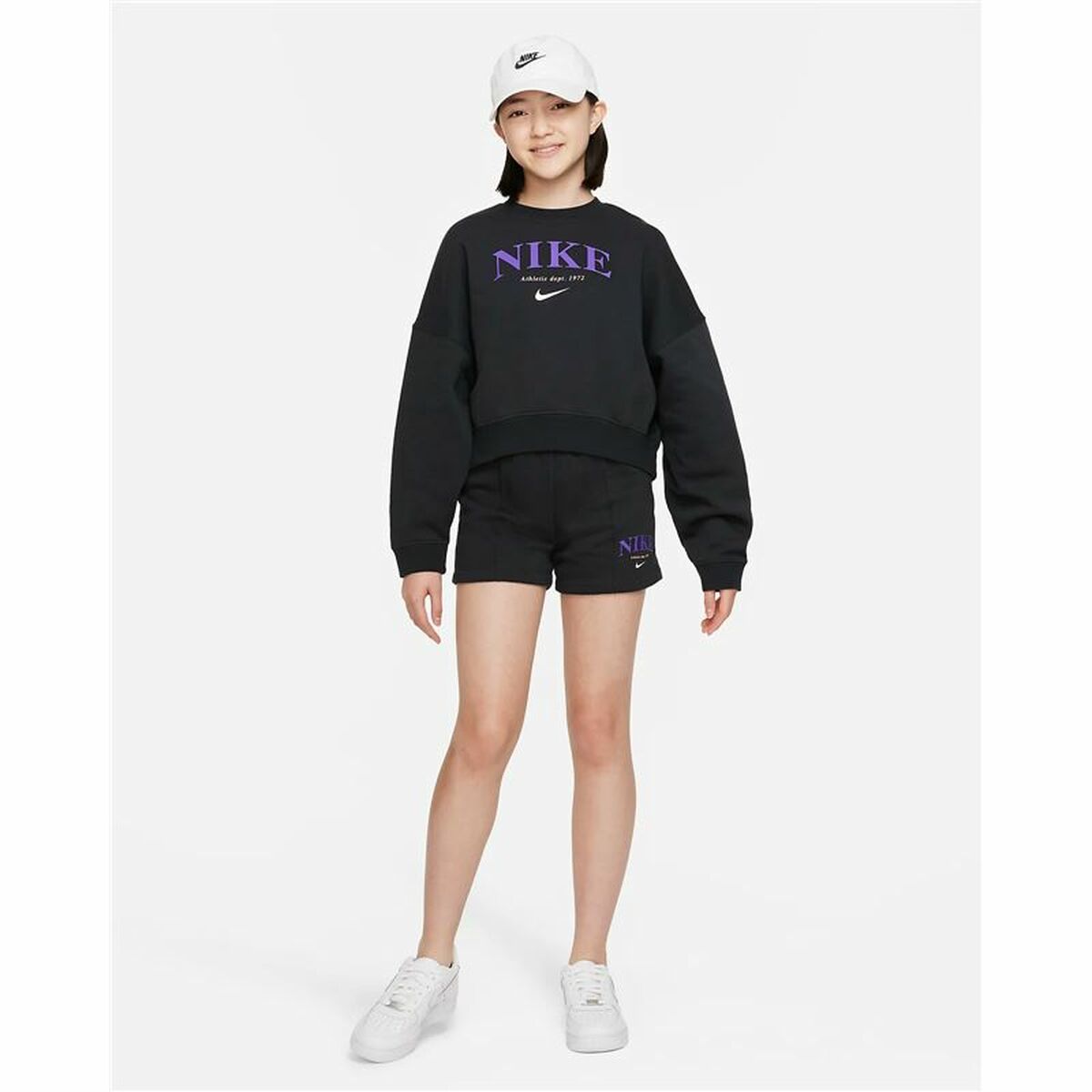 Tröja utan luva, Flickor Nike Sportswear Trend Svart - 3