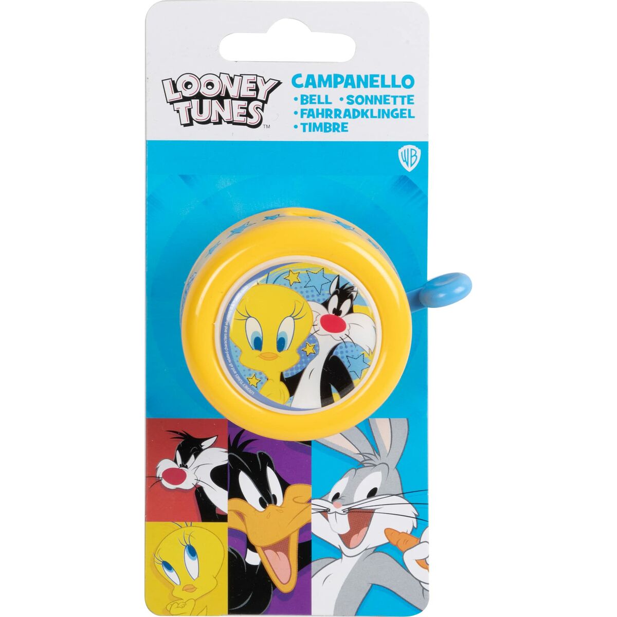 Ringklocka för barn Looney Tunes CZ10962 Gul - 3