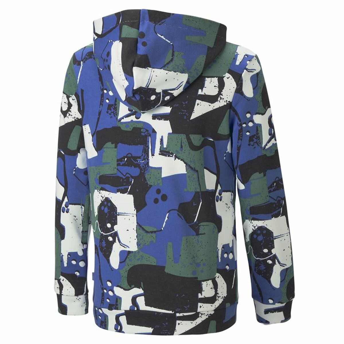 Träningsoverall barn Puma Essentials+ Street Art Aop Blå - 3