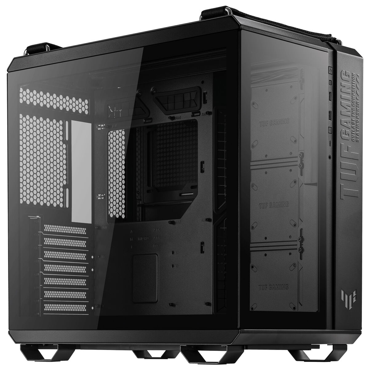 ATX Semitorn Asus TUF Gaming GT502 Svart - 7