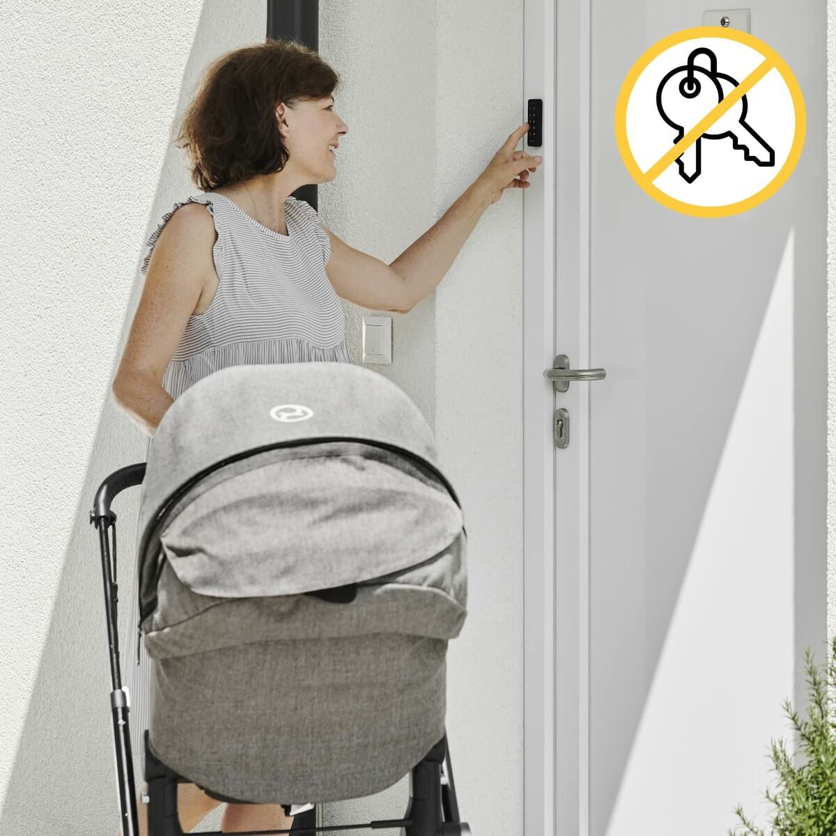 Hänglås med nyckel Nuki   Rektangulär - 4