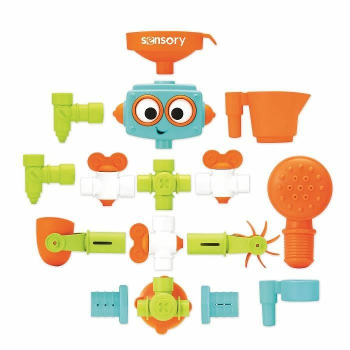 Badleksaker Infantino Senso Robot Multi Activity vatten - 3