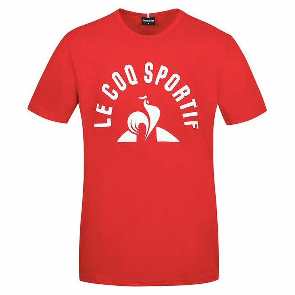 T-shirt med kortärm Herr Le coq sportif Bat Nº2 Röd Män - 9