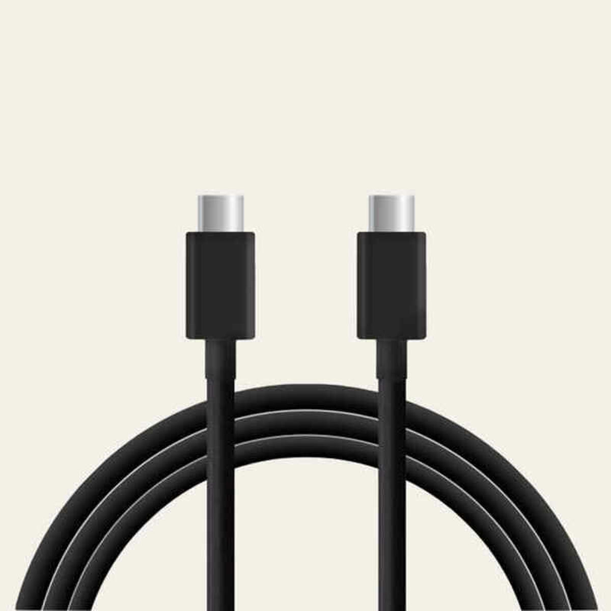 USB A till USB C Kabel KSIX - 2