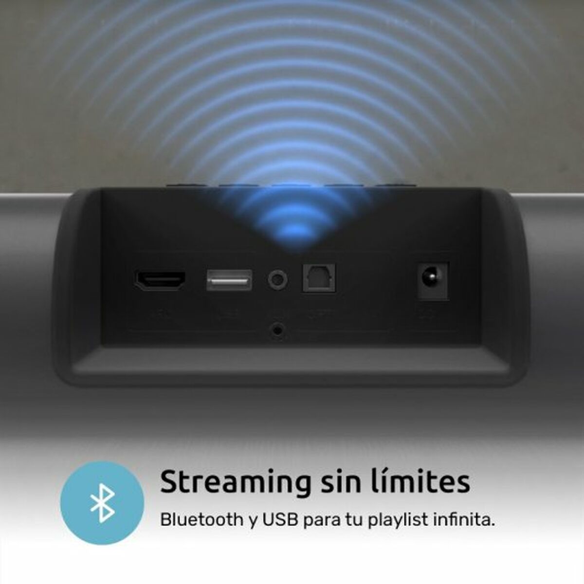 Soundbar Nilait Svart - 6