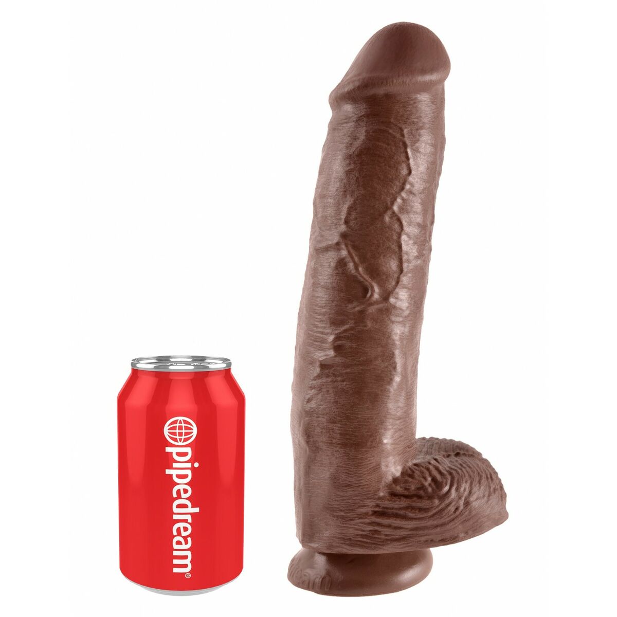 Realistisk dildo Pipedream King Cock PVC - 3