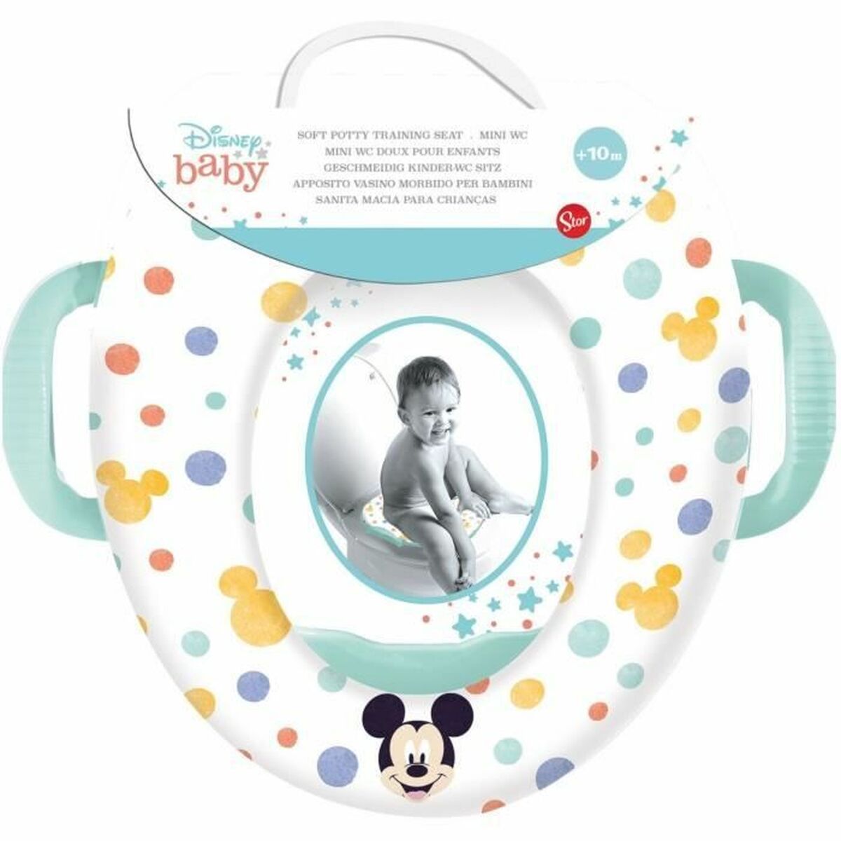 Toalettring för barn ThermoBaby Mickey - 5