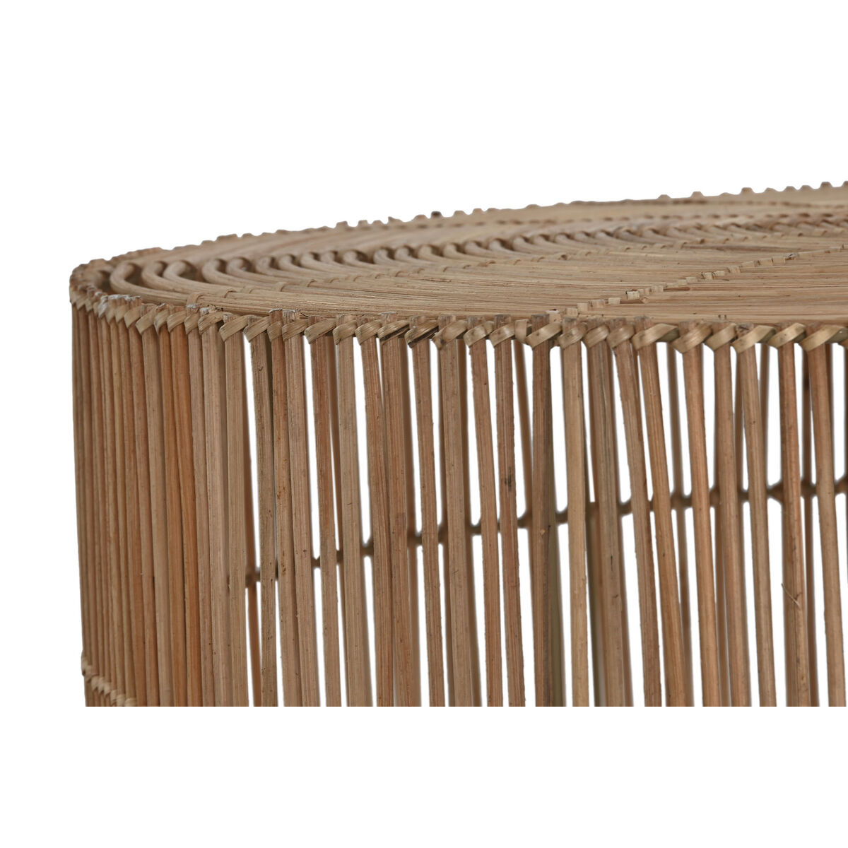 2-bordsset Home ESPRIT Naturell 70 x 70 x 40 cm - 3