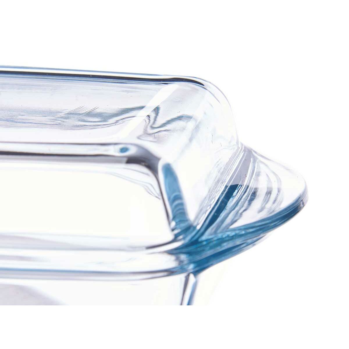 Bricka med lock Pasabahce Borcam Transparent Borosilikatglas 1,9 L (4 antal) - 2