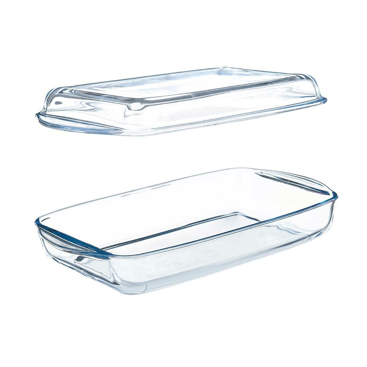 Bricka med lock Pasabahce Borcam Transparent Borosilikatglas 1,9 L (4 antal) - 6