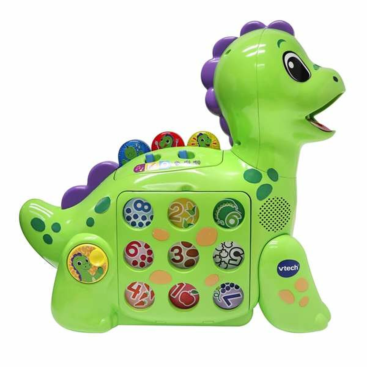 Interaktiv leksak Vtech 35 x 13,3 x 33 cm Grön Dinosaurie Interaktiv leksak Teckning Magnetic Äpple - 3