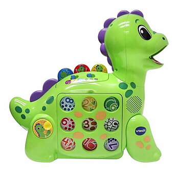 Interaktiv leksak Vtech 35 x 13,3 x 33 cm Grön Dinosaurie Interaktiv leksak Teckning Magnetic Äpple