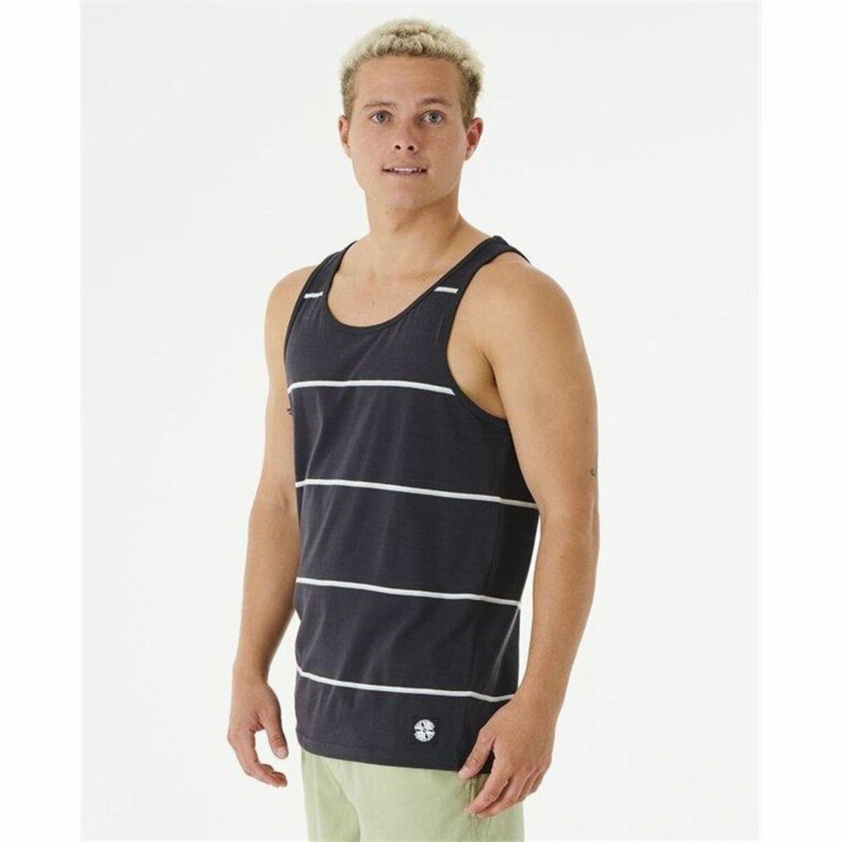 Ärmlös sporttröja Herr Rip Curl Swc Rails Tank Svart - 3