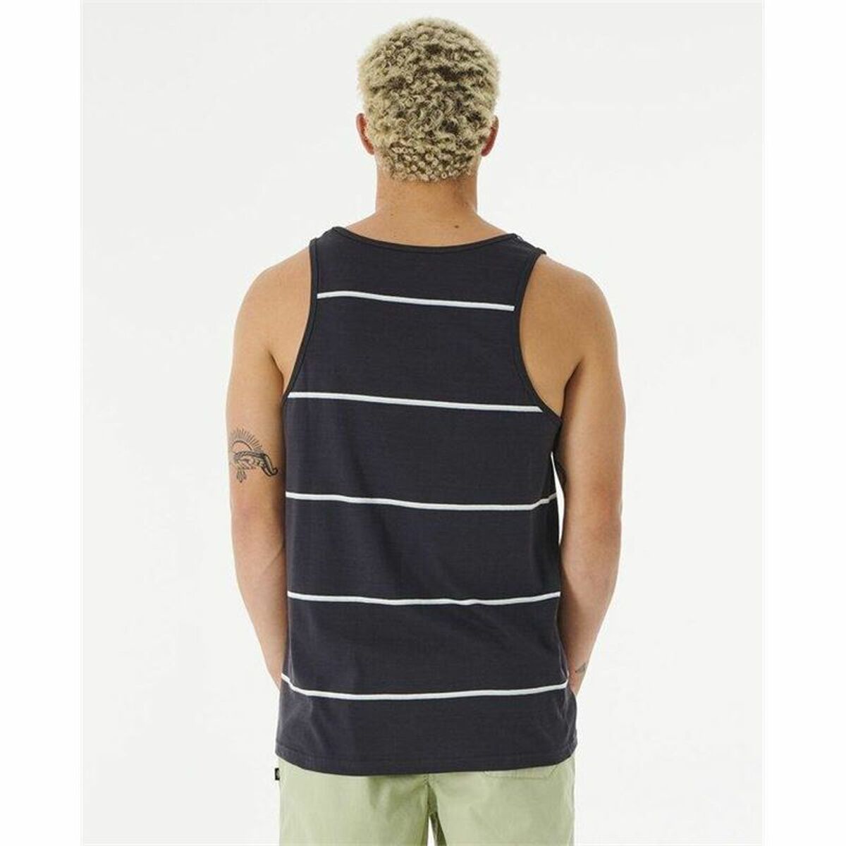 Ärmlös sporttröja Herr Rip Curl Swc Rails Tank Svart - 2