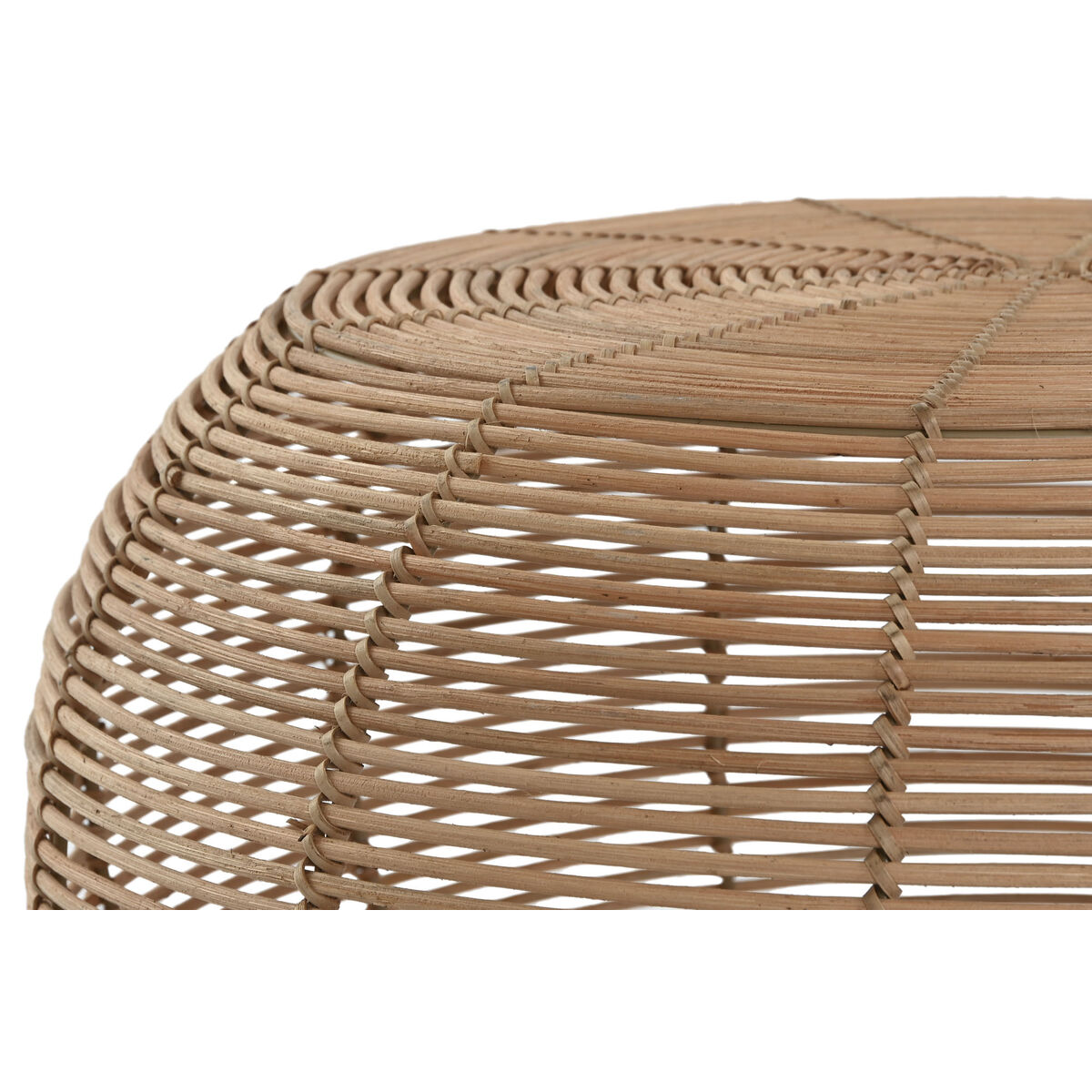 2-bordsset Home ESPRIT Naturell 60 x 60 x 30 cm - 3