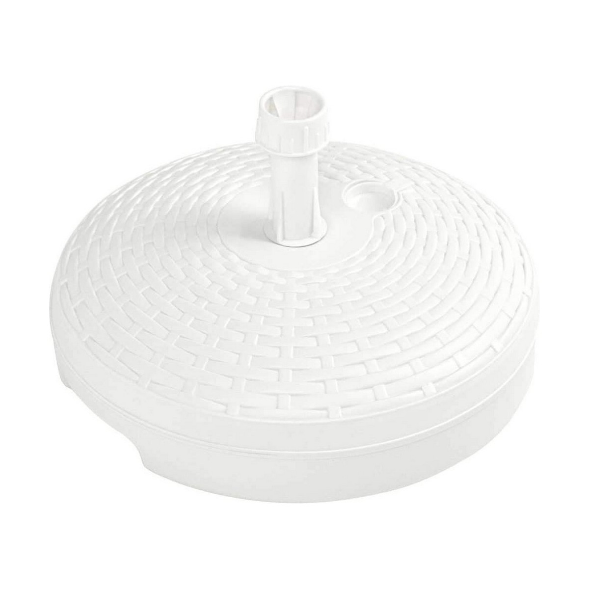 Parasollfot IPAE Progarden 20 L Vit polypropen 45 x 15 cm - 2