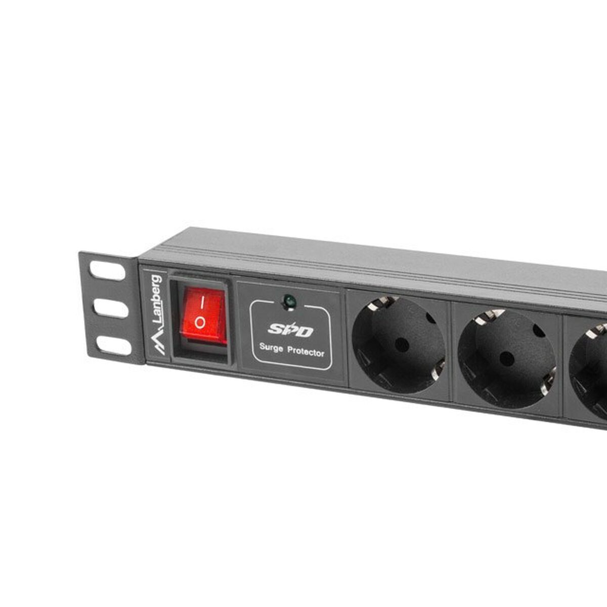 Grenuttag Lanberg PDU-07F-0200-IEC-BK (1 m) (2 m) - 3