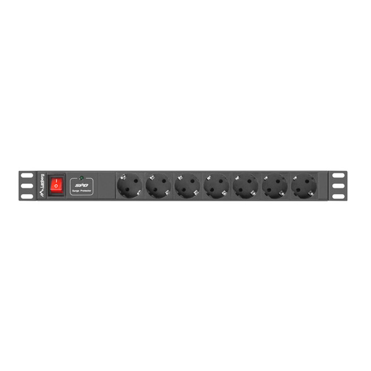 Grenuttag Lanberg PDU-07F-0200-IEC-BK (1 m) (2 m) - 5