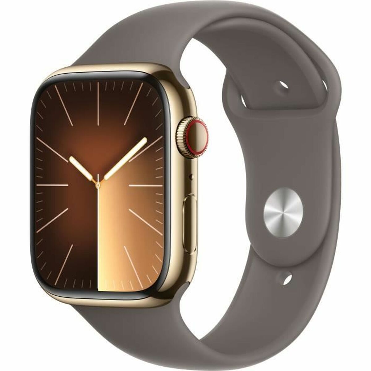 Smartklocka Apple Series 9 Brun Gyllene 45 mm
