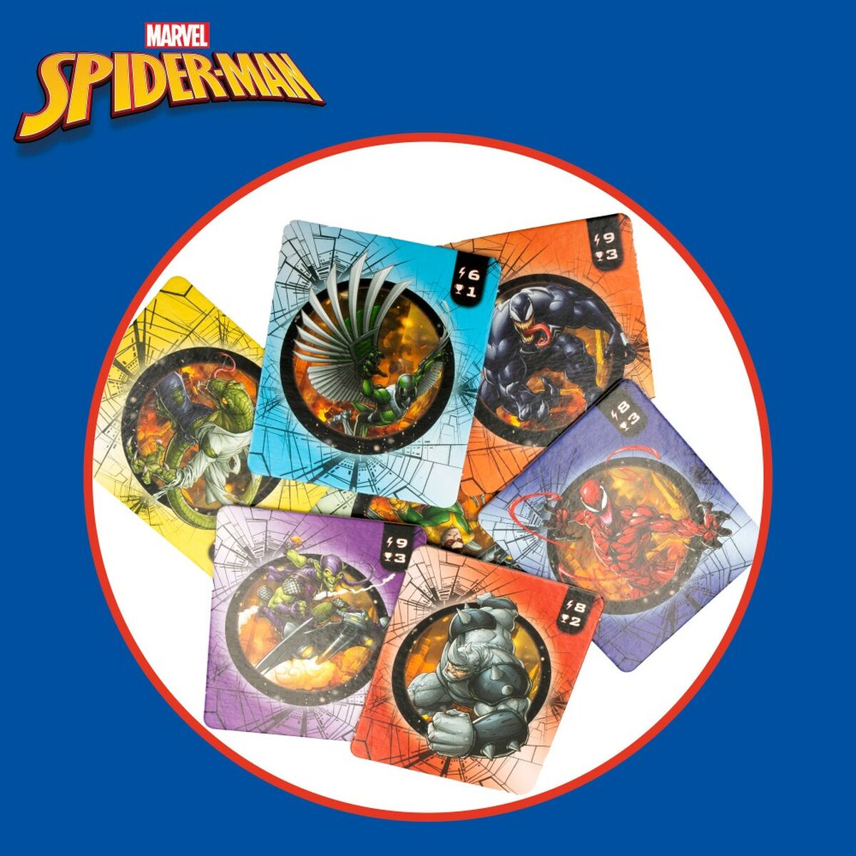 Sällskapsspel Spider-Man Defence Game (6 antal) - 2