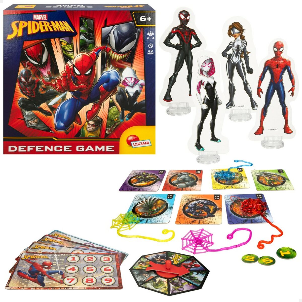 Sällskapsspel Spider-Man Defence Game (6 antal) - 9