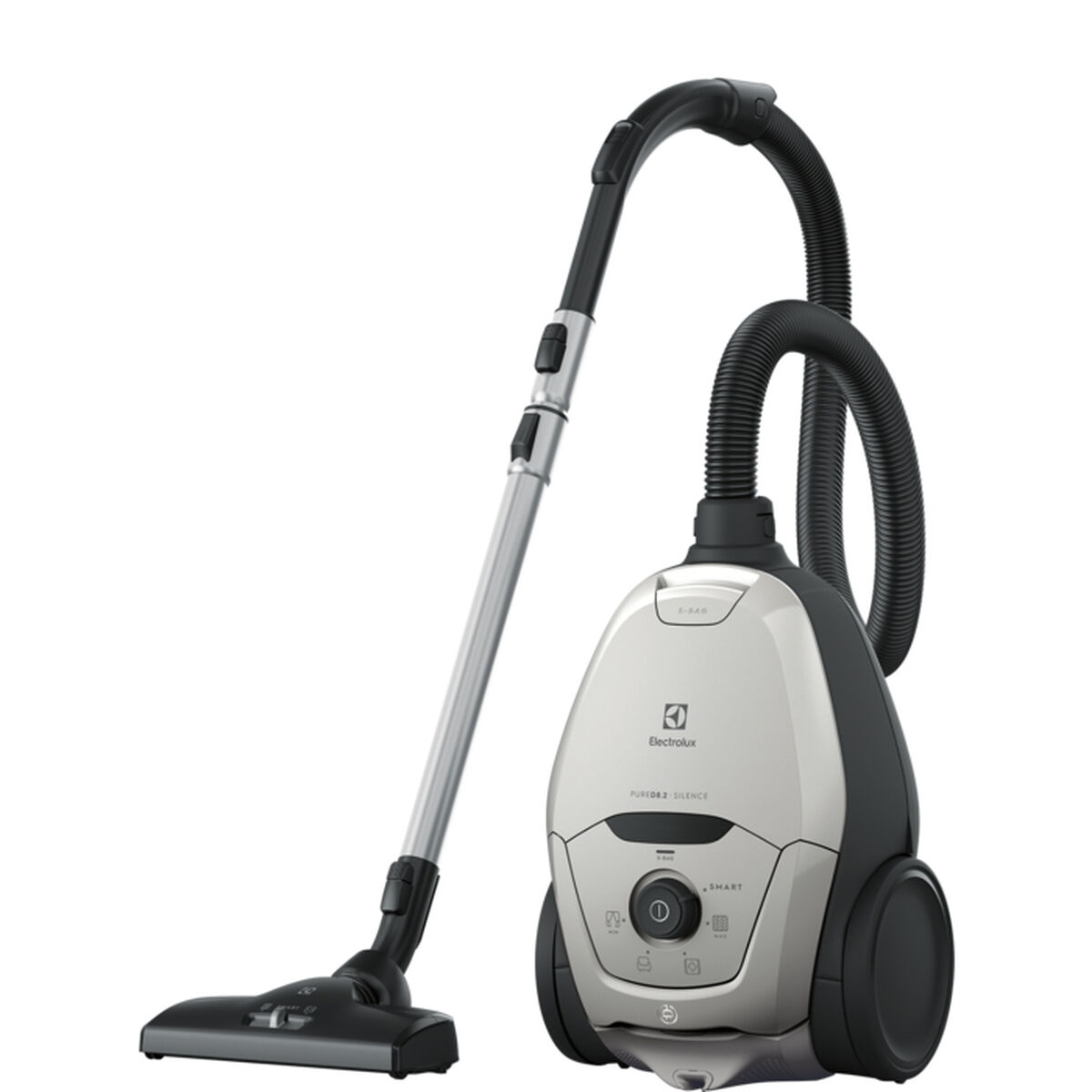 Dammsugare med Påse Electrolux Pure D8 Svart Grå 600 W - 4