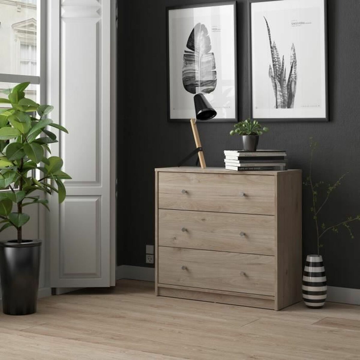 Kommod Tvilum OREGON  Brun 72 x 30 x 68 cm - 2