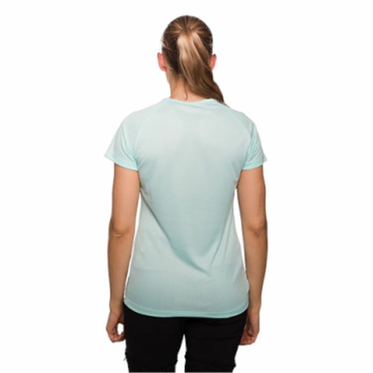 T-shirt med kortärm Dam Trangoworld Trangoworld Sihl Aquamarine - 2