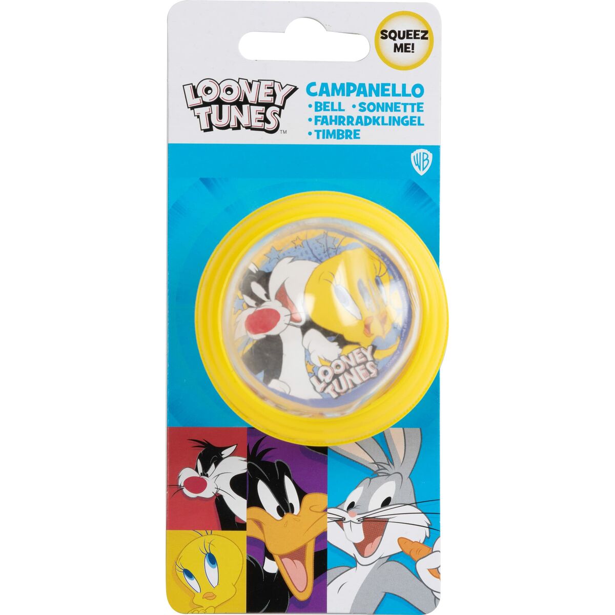 Ringklocka för barn Looney Tunes CZ10964 Gul - 3