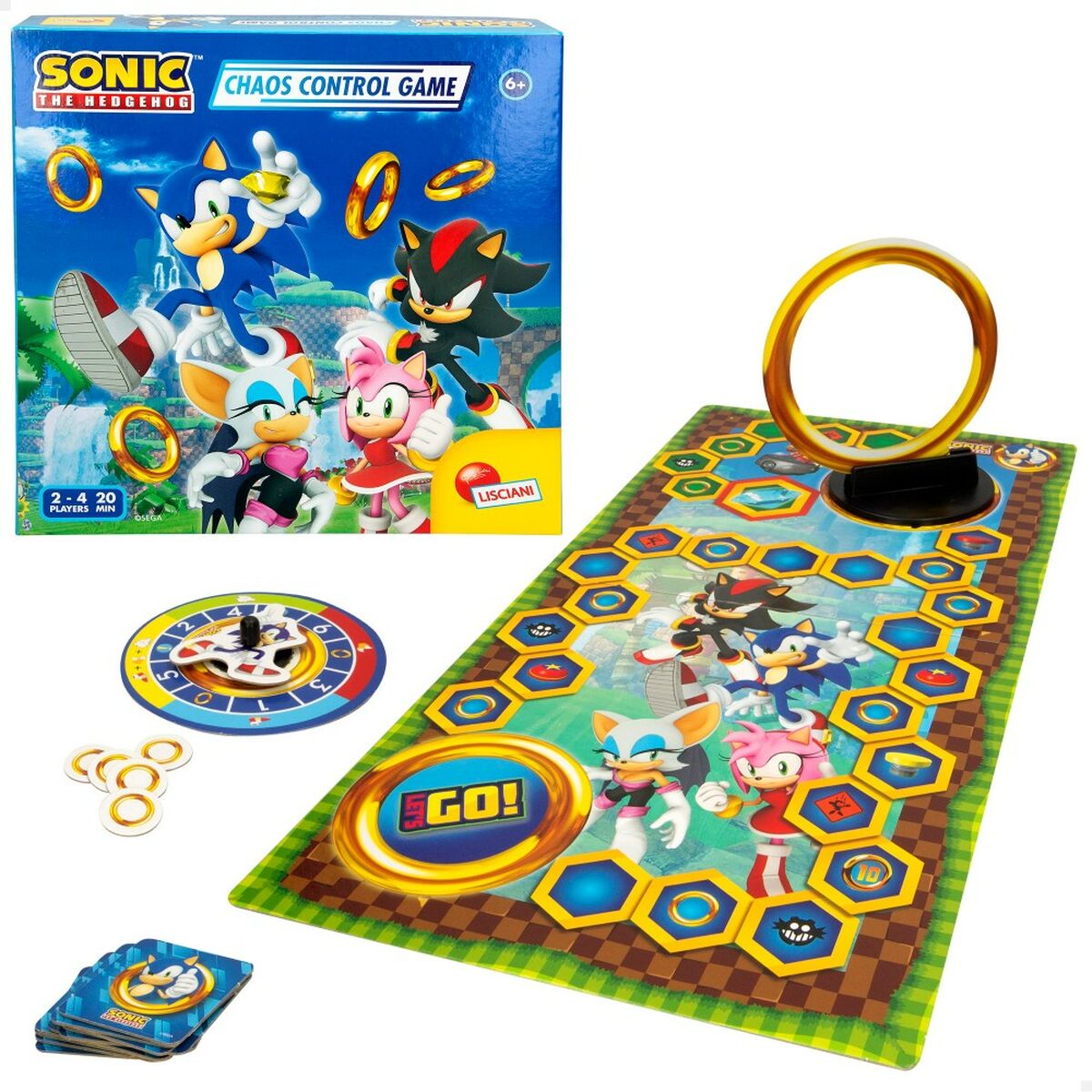 Sällskapsspel Sonic Chaos Control Game (6 antal) - 7