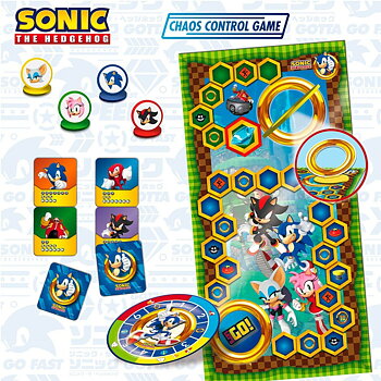 Sällskapsspel Sonic Chaos Control Game (6 antal)