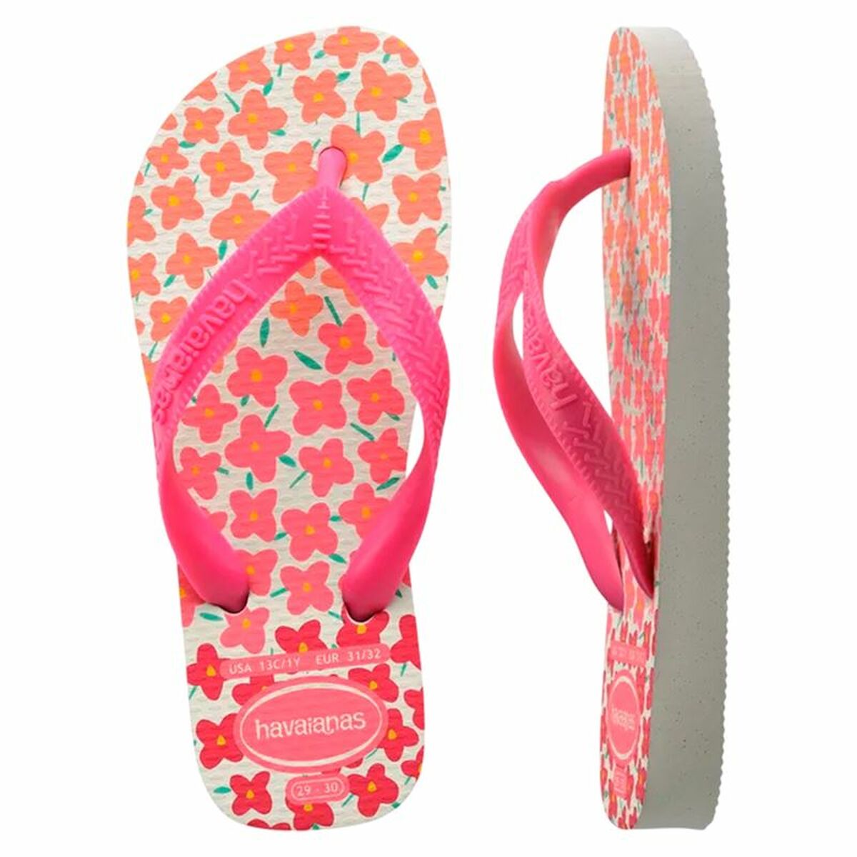 Strandtofflor för barn Havaianas Flux Rosa - 3