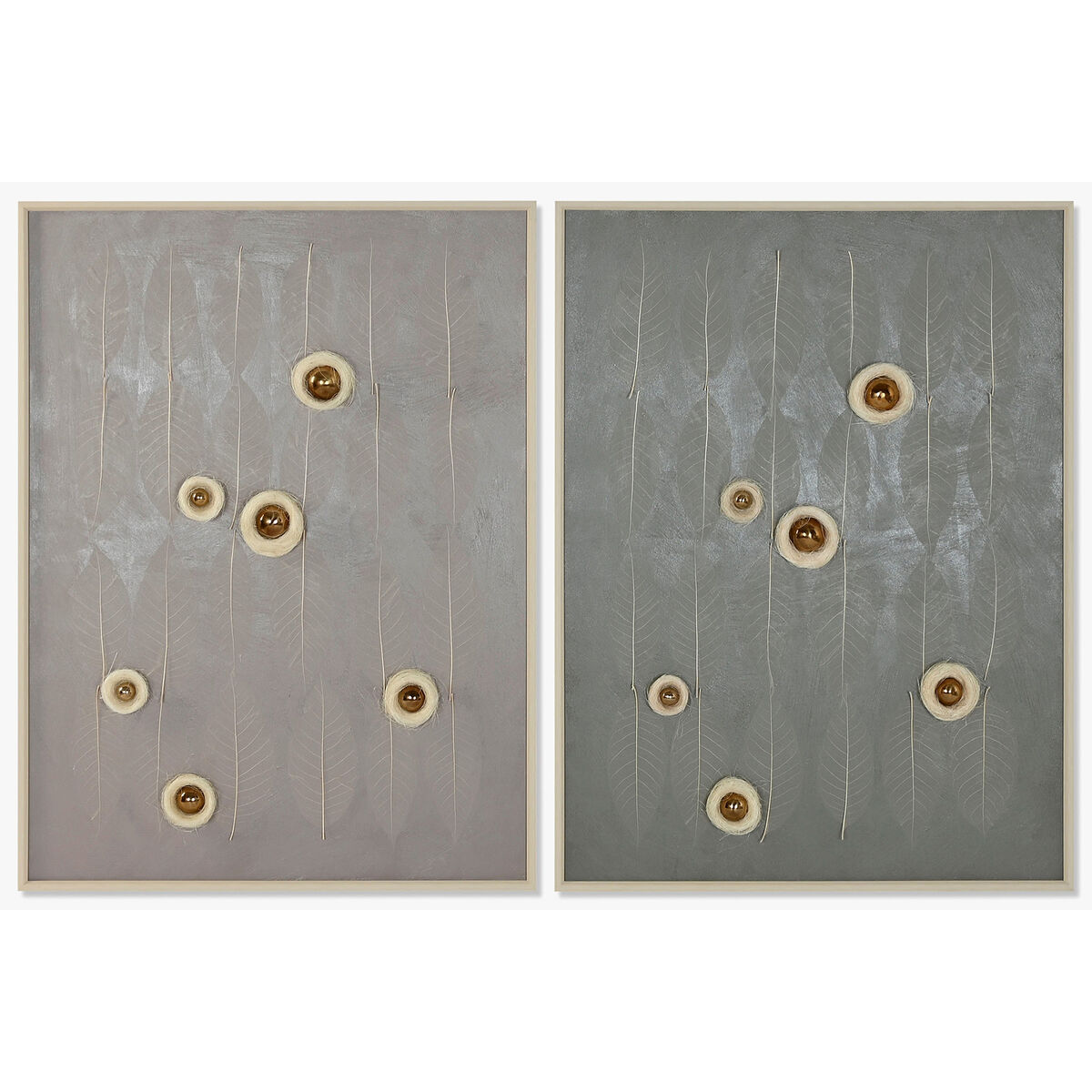 Kanvas Home ESPRIT polystyren Kanvas 90 x 3,5 x 120 cm