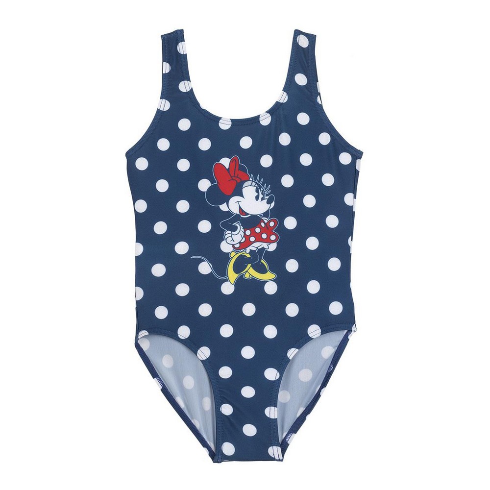 Baddräkt, Flickor Minnie Mouse Mörkblå