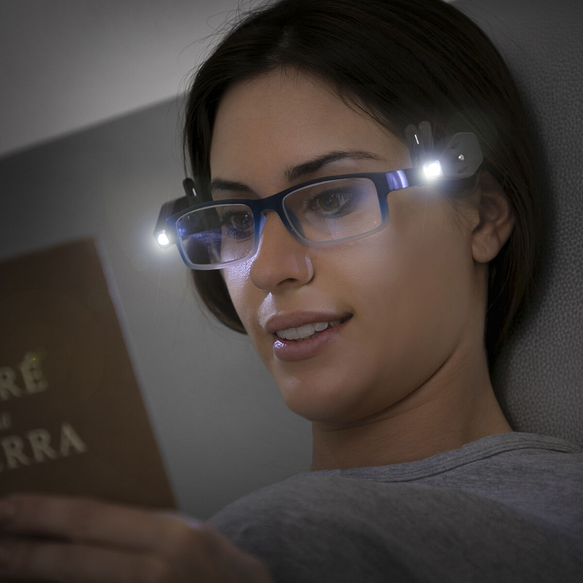 Klämma med LED för glasögon 360º InnovaGoods 2 antal - 32