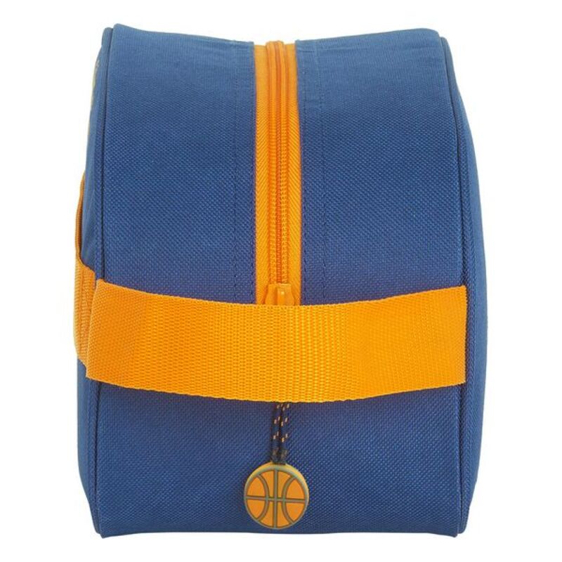 Skolnecessär Valencia Basket M248 Blå Orange 26 x 15 x 12 cm - 6