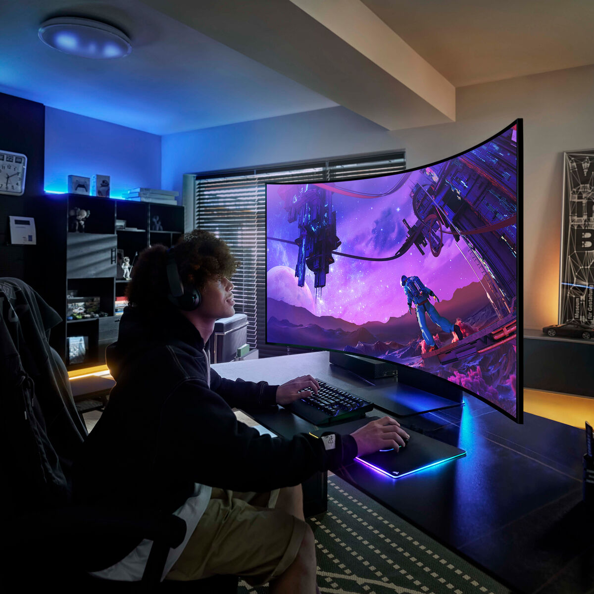 Monitor Samsung Odyssey ARK 55" LED VA Flicker free 50-60 Hz - 4