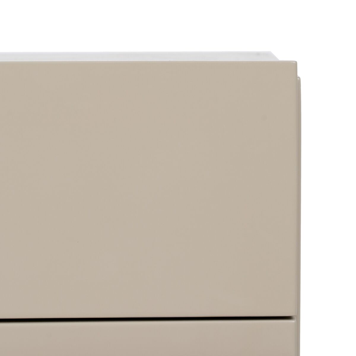 Nattduksbord NECTO Orange Beige-brun (taupe) Järn Trä MDF 40 x 31,2 x 66,2 cm - 5