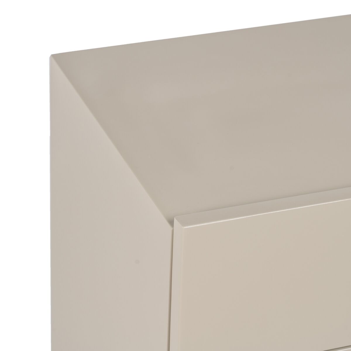 Nattduksbord NECTO Orange Beige-brun (taupe) Järn Trä MDF 40 x 31,2 x 66,2 cm - 4