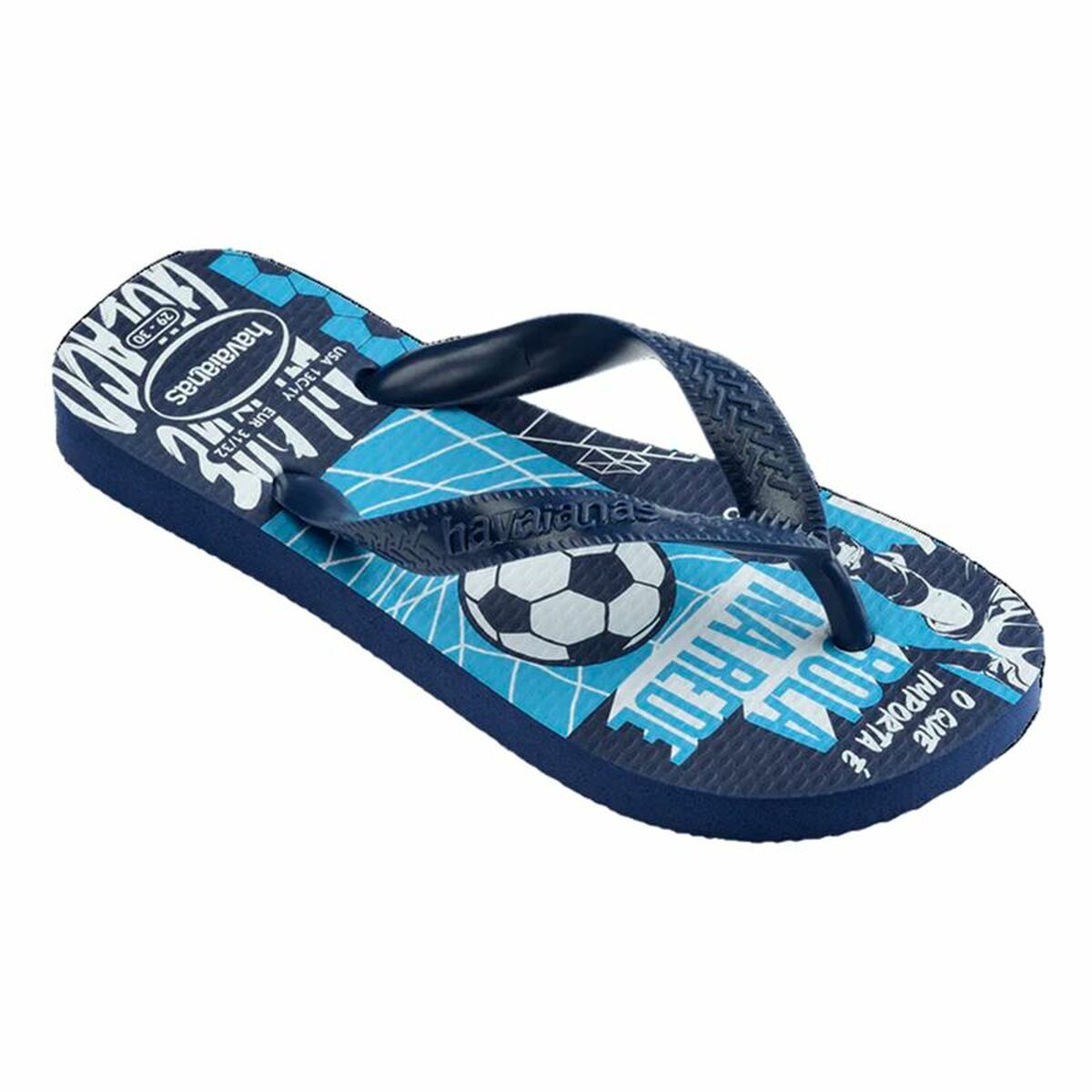 Strandtofflor för barn Havaianas Athletic Blå - 4