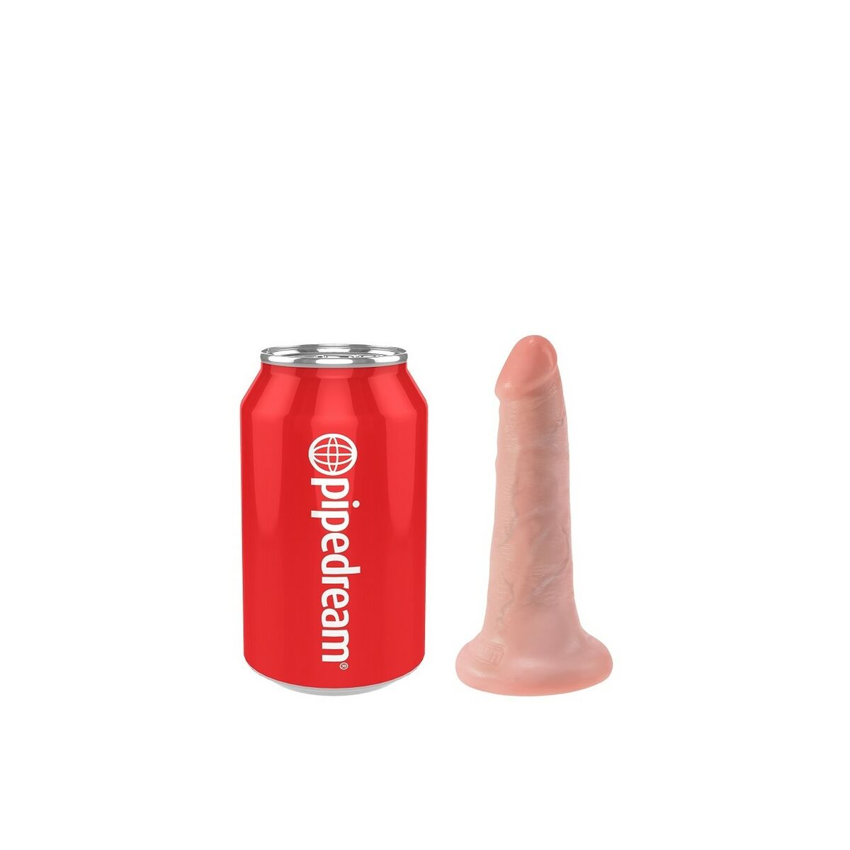 Realistisk dildo Pipedream King Cock PVC - 5