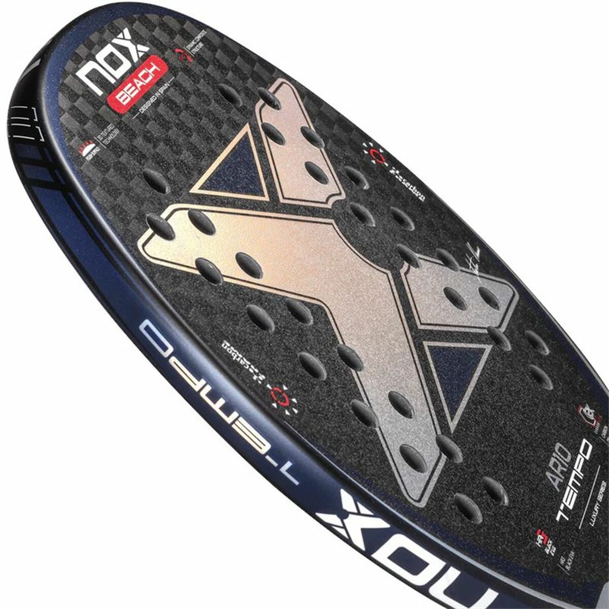 Padelracket Nox AR10 Tempo 2022 By Antomi Ramos BK Svart - 7