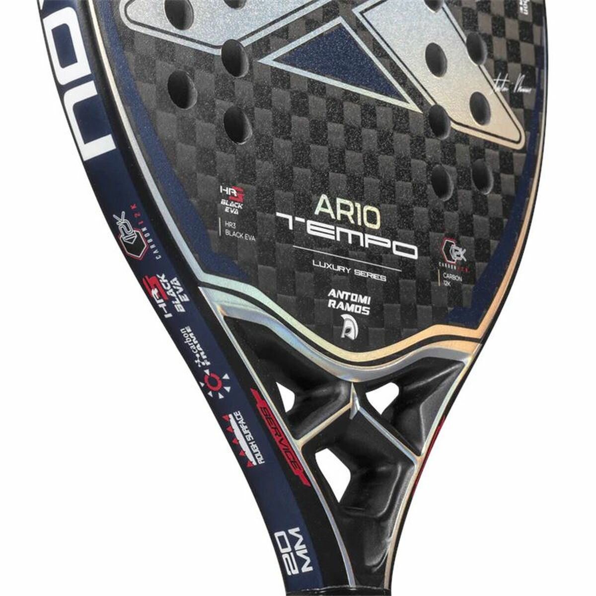 Padelracket Nox AR10 Tempo 2022 By Antomi Ramos BK Svart - 6